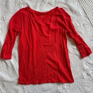 J. Crew Red Women's Top